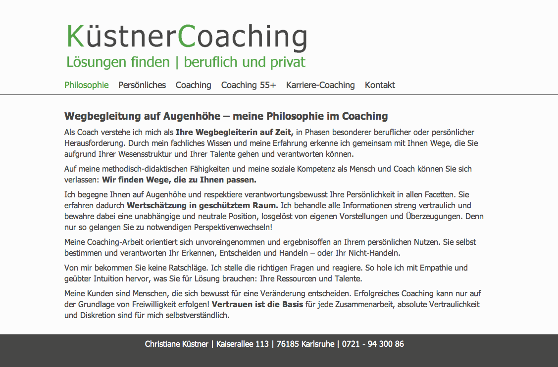 Küstner-Coaching